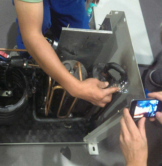 金平维修空调制冷效果差