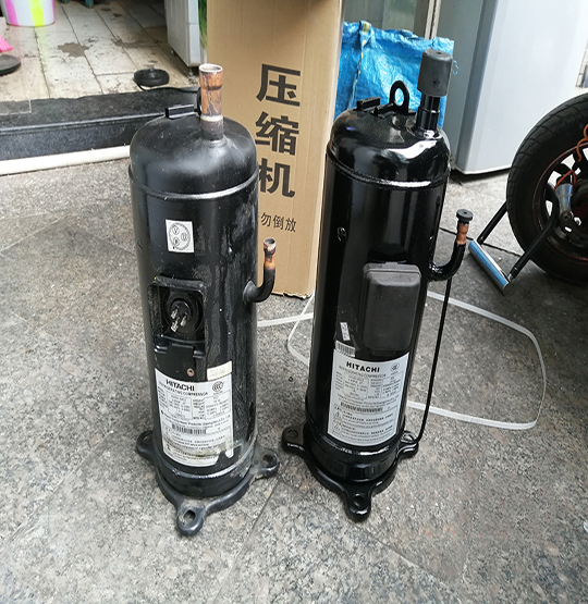 金平中央空调压缩机的更换维修